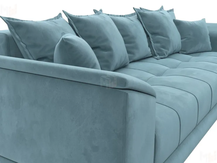 Диван прямой НордСтар НПБ ( SEVEN 113 бирюзовый )