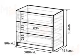 Комод ФТР-12 Фанки Тревел 