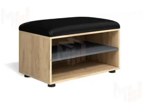 Обувница Мини-Лайт МЛ-8 Дуб крафт золотой/графит