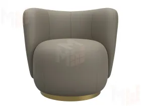 Кресло Лига-072 ( экокожа GRIFON 04 бежевый )