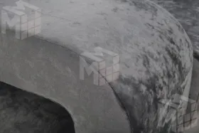 Диван угловой Марго Серый Правый Велюр