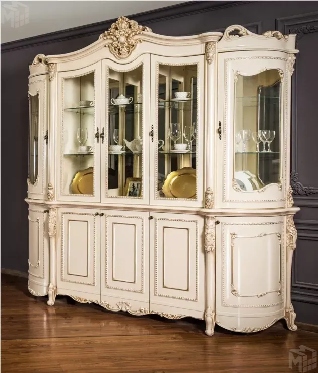 Сервант Джоконда 5-ств крем глянец