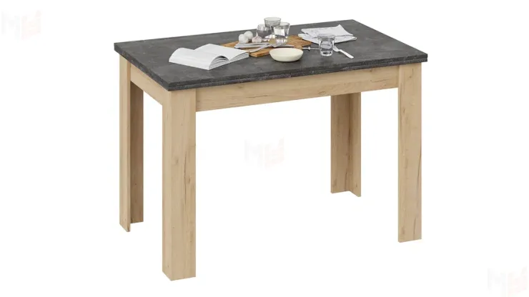 Стол раздвижной Промо  тип 4 Дуб Крафт золотой, Ателье темное