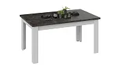 Стол обеденный Ванкувер тип 1  Белый, Ателье темный