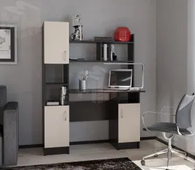 Компьютерный стол ПКС-6 венге/дуб белфорт