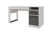 Стол письменный Нильс 1 Дуб Эльза/Темно-Серый Лофт