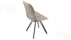 Стул Марвел  К4 Исп. 2 Черный муар Велюр Confetti Smoke