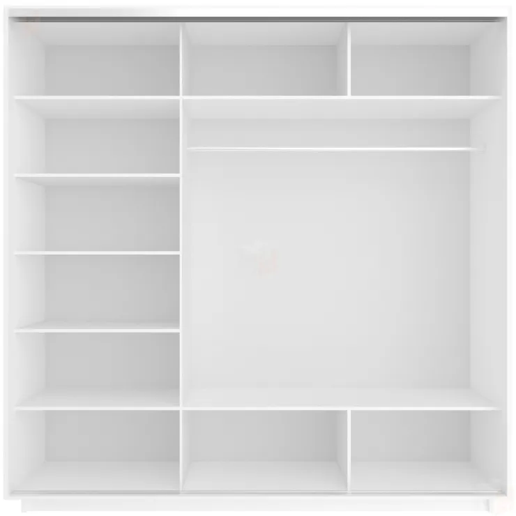 Шкаф-купе Элемент трио 2100 Белый