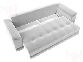 Диван прямой НордСтар НПБ ( TOWER 01 молочный )