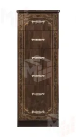 Комод Патрисия 6 ящиков караваджо глянец