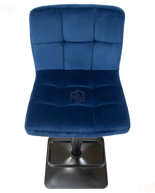Стул барный DOBRIN DOMINIC (синий велюр (MJ9-117))