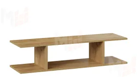 Полка настенная Хилтон  404.007.000 Дуб Крафт золотой