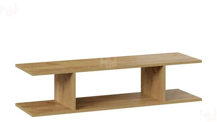 Полка настенная Хилтон  404.007.000 Дуб Крафт золотой