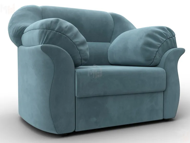 Кресло Карнелла ( SEVEN 113 бирюзовый )