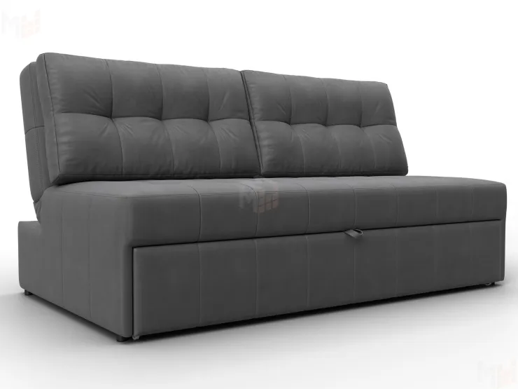 Диван прямой Лига-107 (160) ( JOLY 13 серый )