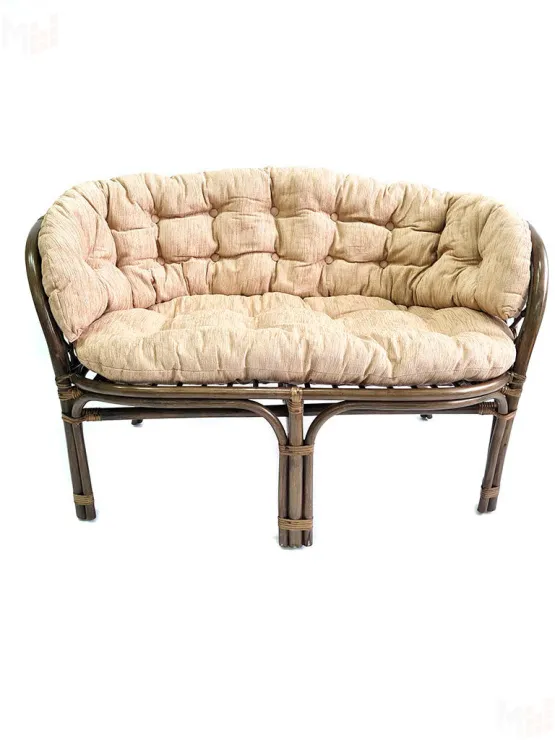 Диван Багама с полной бежевой подушкой