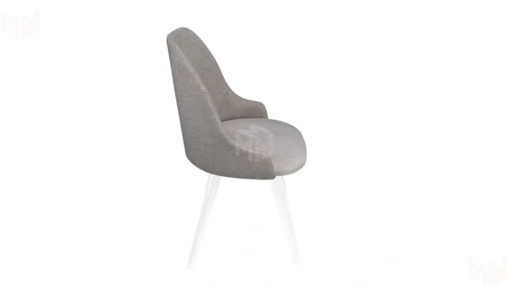 Стул Толедо тип 1 Белый матовый / тк. №208 / тк.220