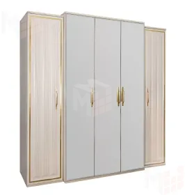 Шкаф Замира 5-дверный бежевый