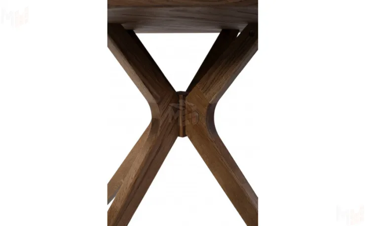 Стол деревянный из массива дуба Эмирель D110 Дуб темный