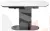 Стол KAI 140 KL-117 Темно-серый / Черный