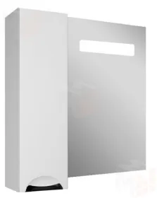 Шкаф-зеркало Грация 60 левый/правый с подсветкой LED Домино