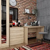 2.03.02.060.3 КАСТОР комод 3 ящика RU сонома