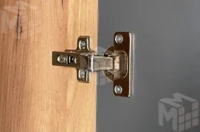 Шкаф двухдверный Адам  дуб крафт золотой/графит