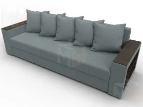 Диван прямой Дубай Лайт ( Серый )