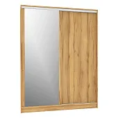 Шкаф-купе Strike 1600 Зеркало Дуб золотистый