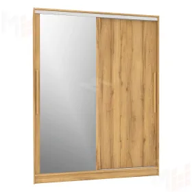 Шкаф-купе Strike 1600 Зеркало Дуб золотистый