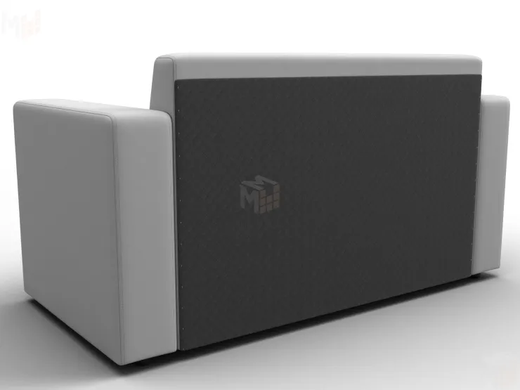 Диван прямой Лига-093 ( Белый )