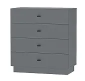 Комод К-1 Квадро Графит