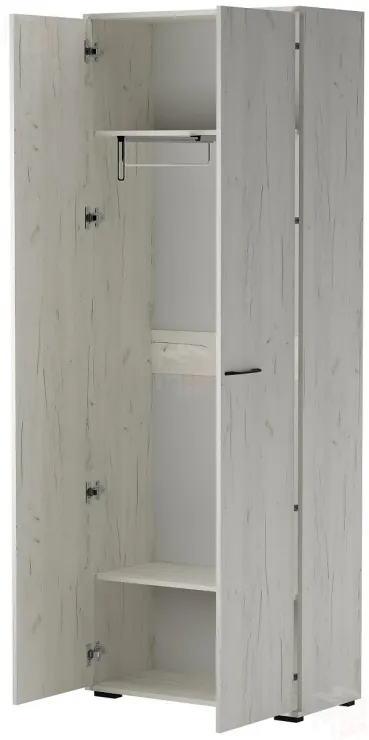 Шкаф ИТАЛИЯ ШК-800  Крафт белый