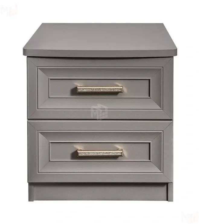 Тумба прикроватная Мокко серый камень