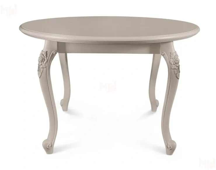 Стол Мокко круглый бежевый