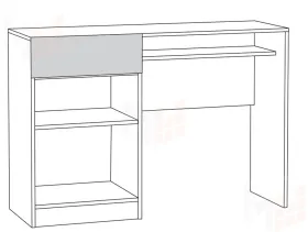 Стол туалетный Ливерпуль 12.46