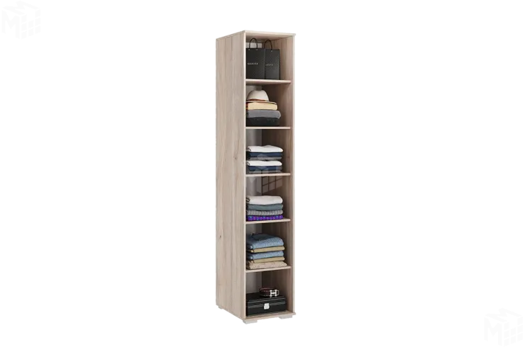 Шкаф однодверный Панда 01.01 дуб мария/белый