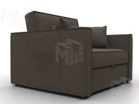 Кресло-кровать Лига-104 (80) ( Амур 05 коричневый )