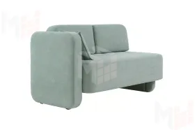 Кушетка Хьюстон на пружинном блоке Зеленый