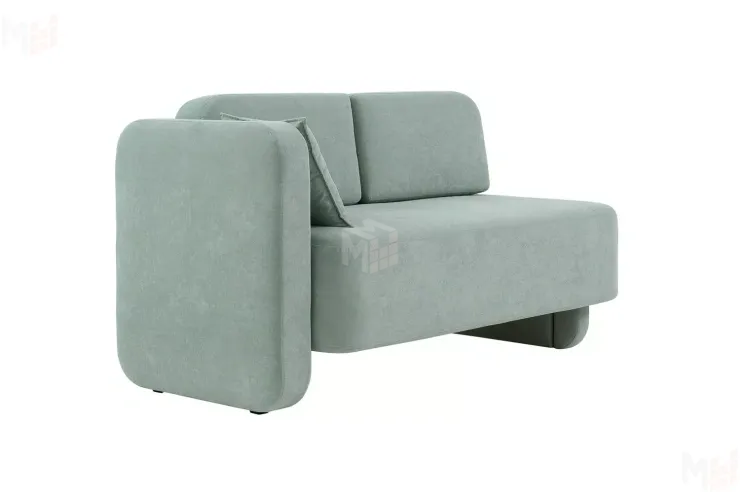 Кушетка Хьюстон на пружинном блоке Зеленый