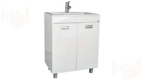 Тумба с раковиной Cube Elen 65 см