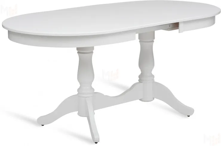 Стол деревянный раздвижной Барэнт 150 Белый