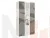 Шкаф Фиеста New 3-х створчатый