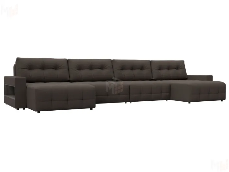 Диван П-образный с полками Лига-053 НПБ Лонг