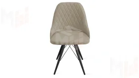 Стул Гранд К3 Черный муар, Велюр Confetti Smoke
