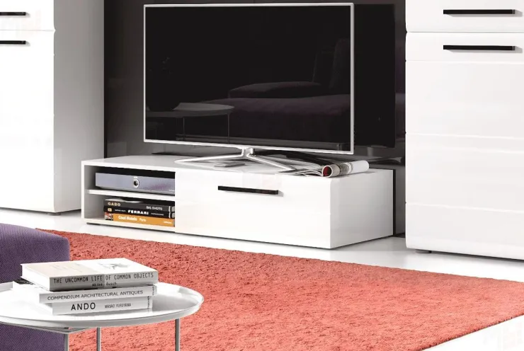 Тумба Кёльн 1220 (низкая) Белый