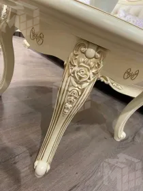 Столик круглый Мона Лиза крем