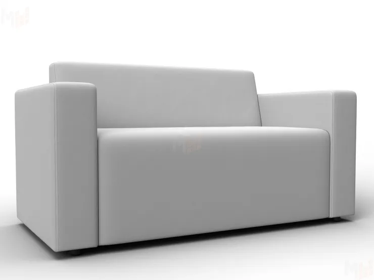 Диван прямой Лига-093 ( Белый )