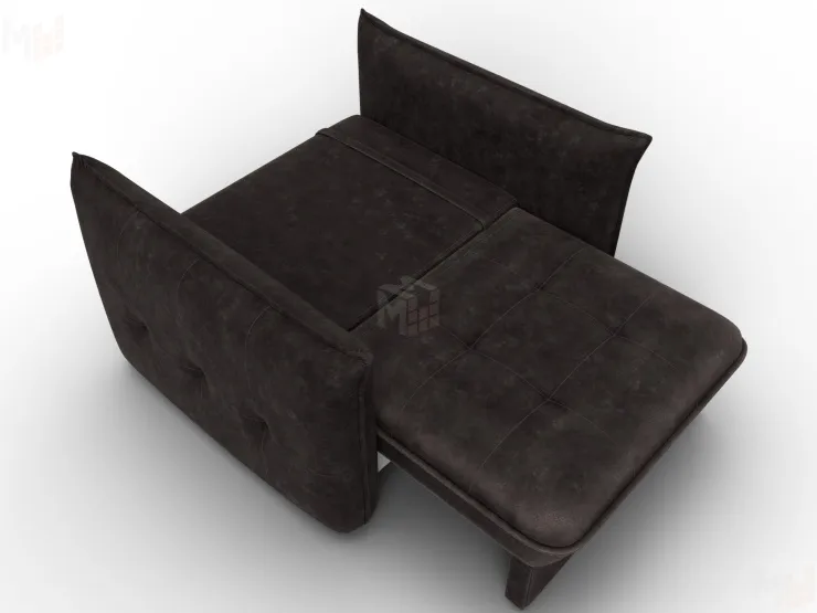 Кресло Лига-100 НПБ ( BRUT 17 коричневый )