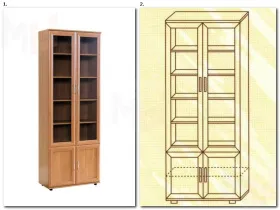 Шкаф для книг № 108